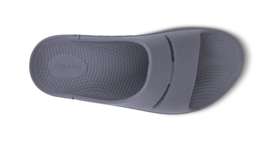 OOFOS Unisex OOahh Slide Sandal - Slate 