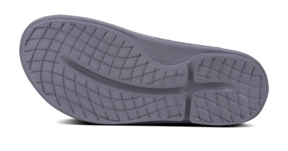 OOFOS Unisex OOahh Slide Sandal - Slate 
