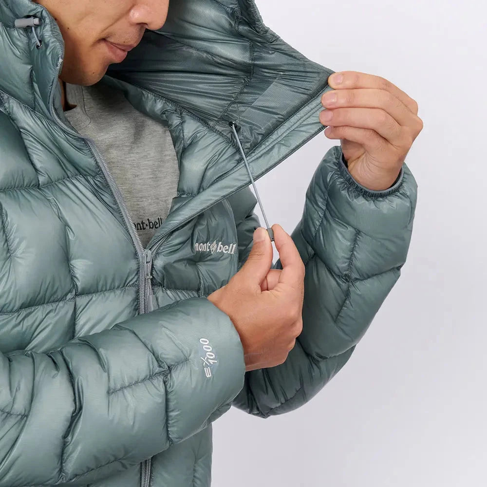 Montbell Men's Plasma 1000 Alpine Down Parka Jacket 