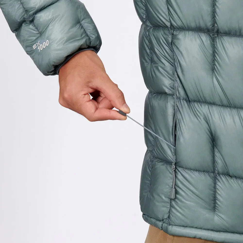 Montbell Men's Plasma 1000 Alpine Down Parka Jacket 