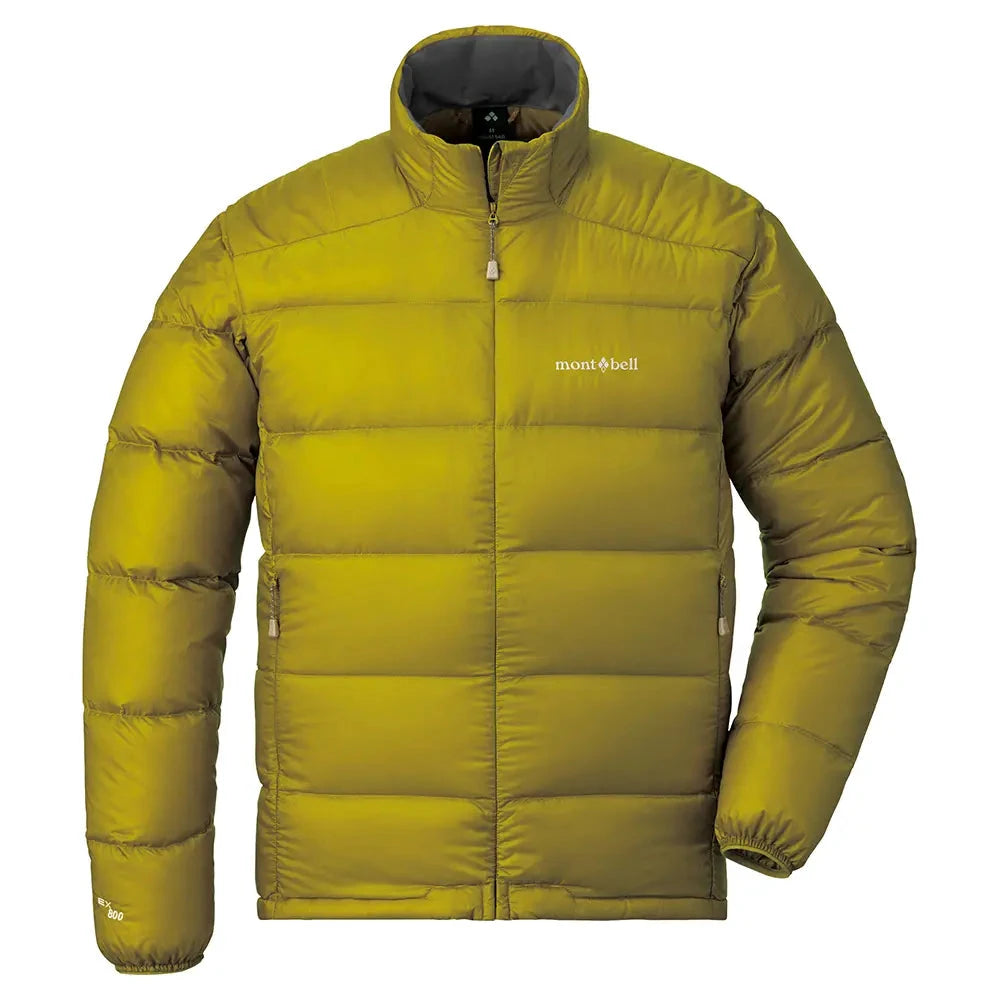 Montbell Men's Light Alpine Down Jacket Oil Yellow S 