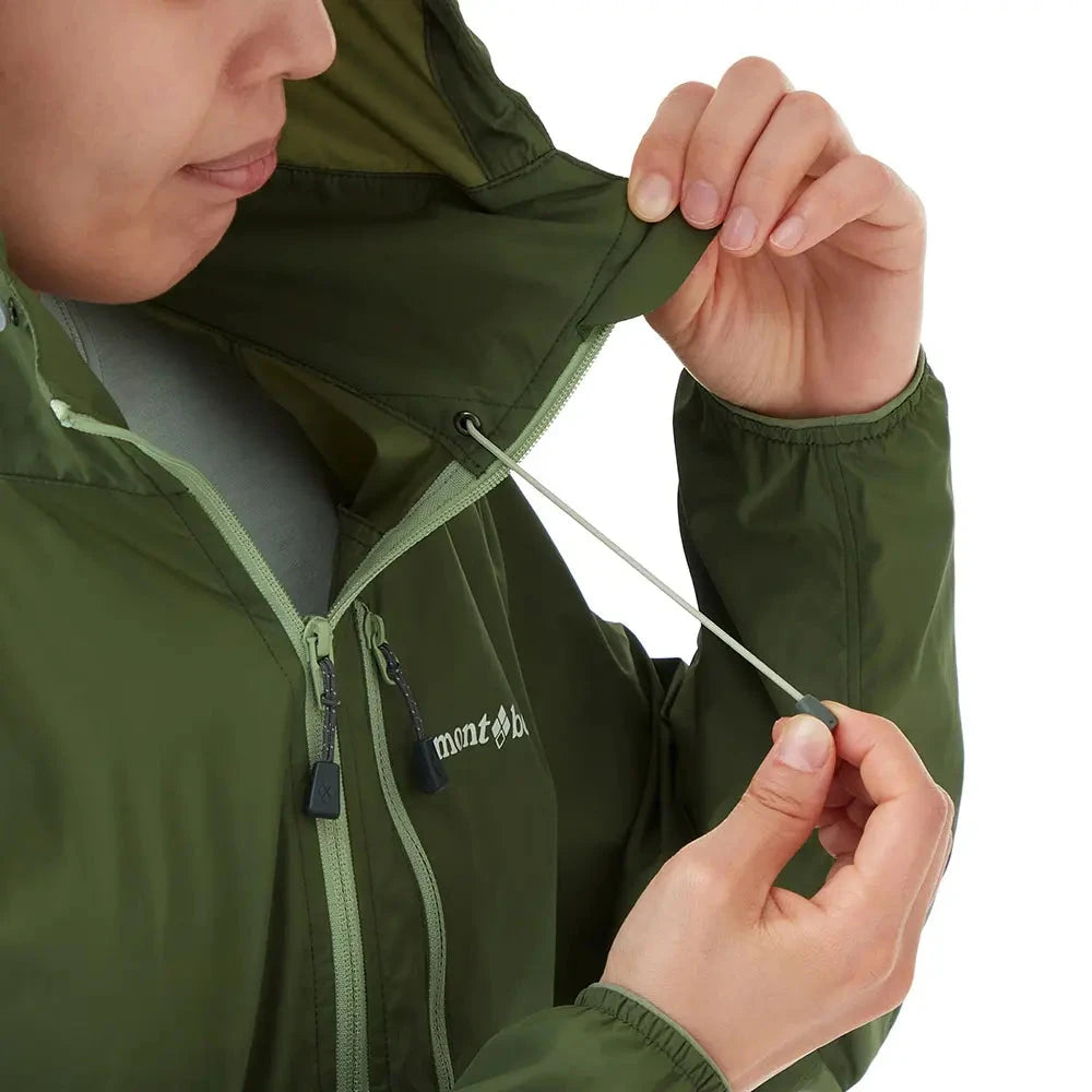 Montbell Women's Wind Blast Hooded Jacket 