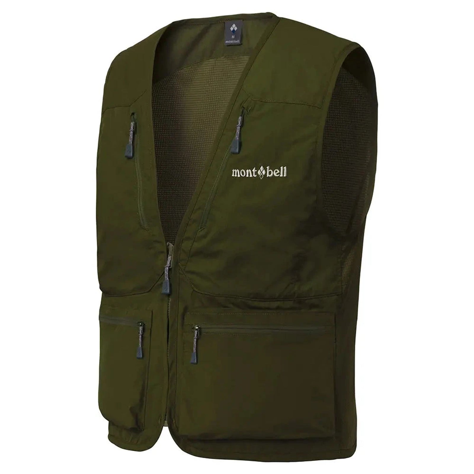 Montbell Men's Nature Guide Light Vest Dark Green S 