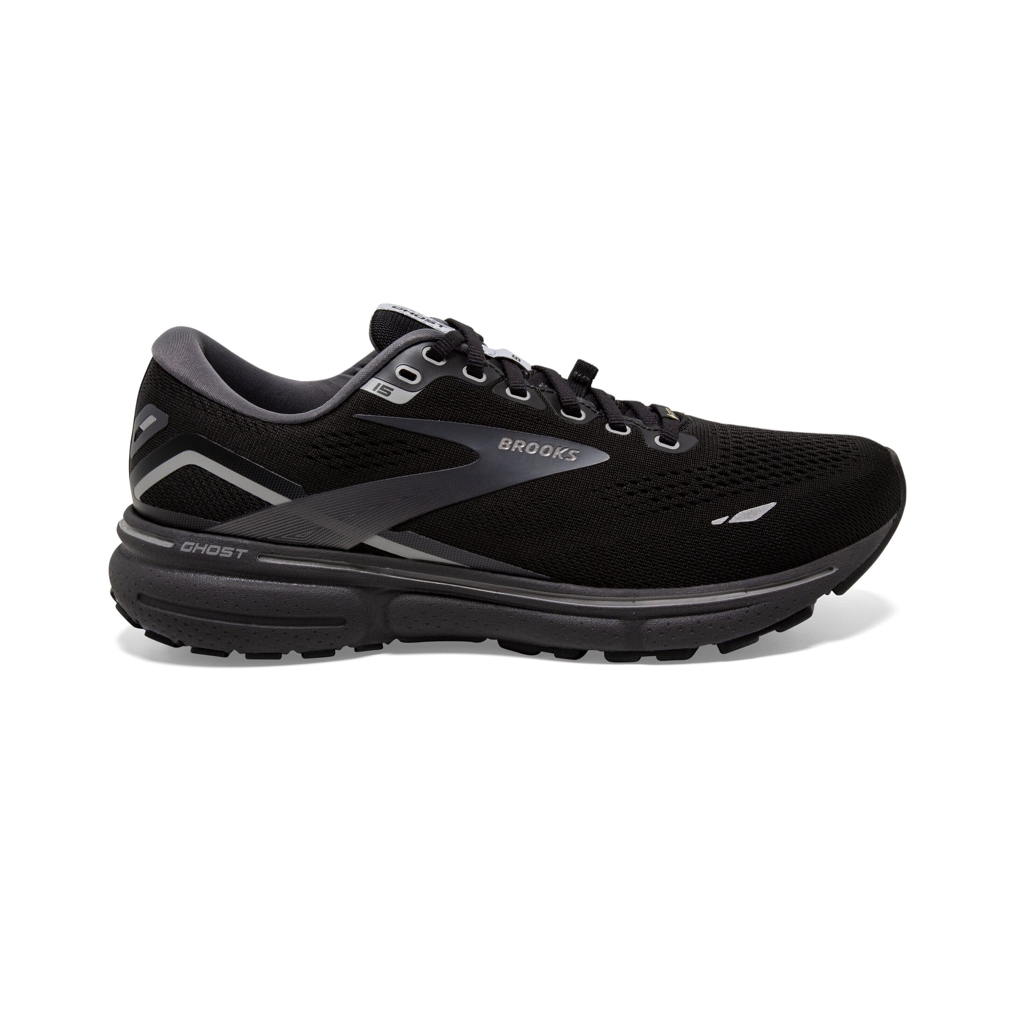 Brooks Ghost 15 GTX Men's Road Running Shoes Black/Blackened Pearl/Alloy US 8.5 
