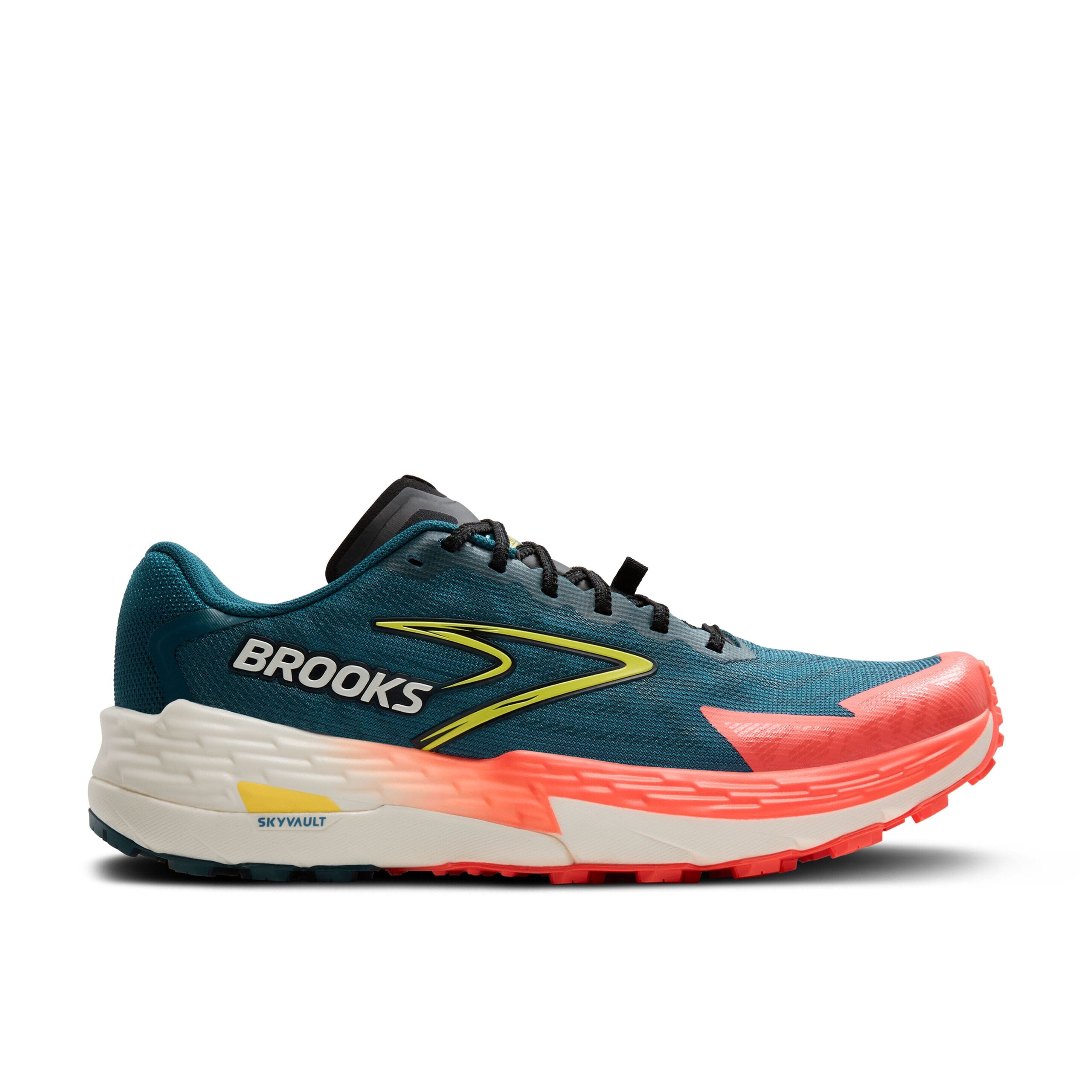 Brooks Men's Catamount 4 Trail Running Shoes Legion Blue/Celestial/Flame Medium (D) US 8.5