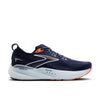 Brooks Men's Glycerin GTS 22 Road Running Shoes Peacoat/Blue Ribbon/Orange Medium (D) US 8