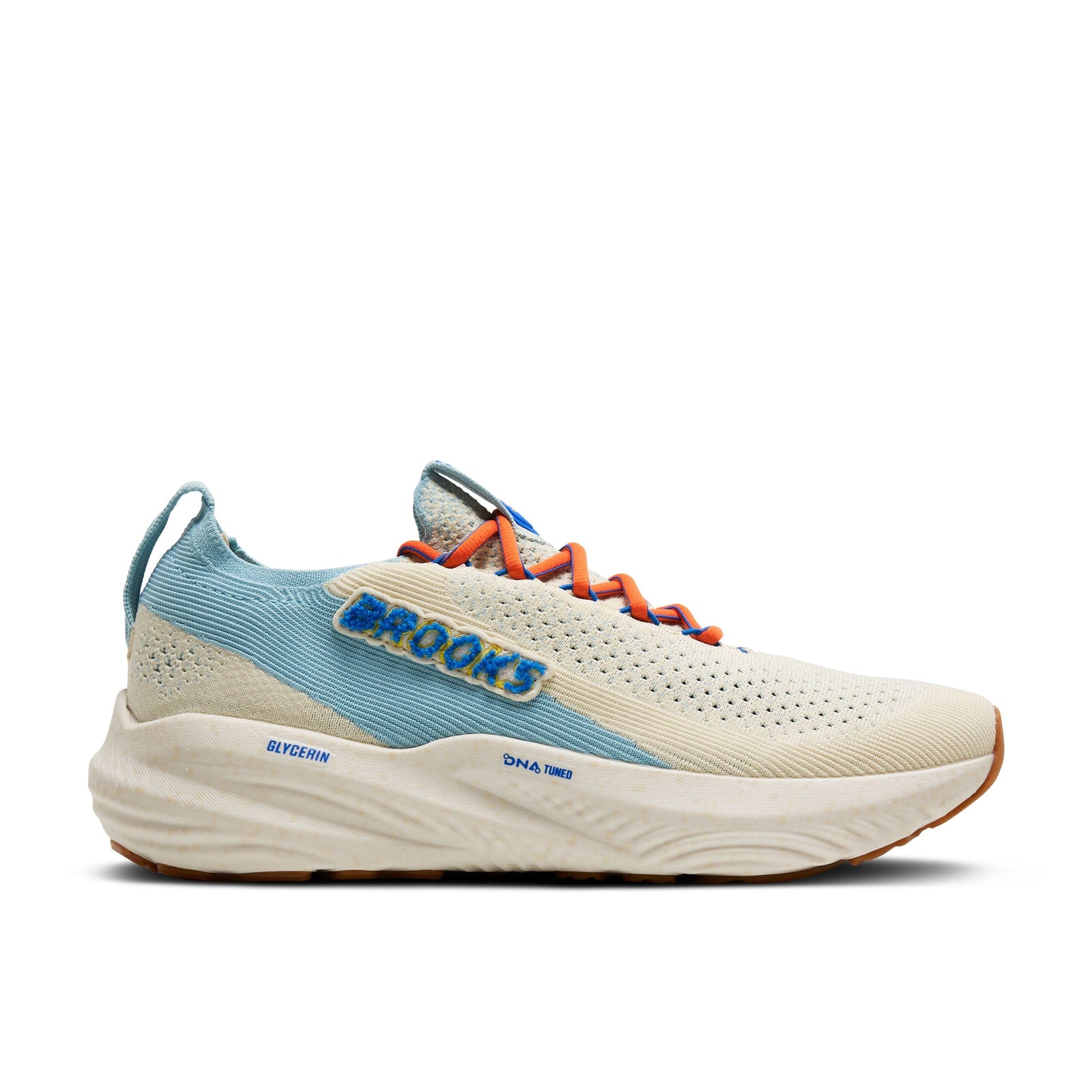 Brooks Men's Glycerin StealthFit 22 Road Running Shoes Palace/Vermillion/SeedPearl Medium (D) US 8.5