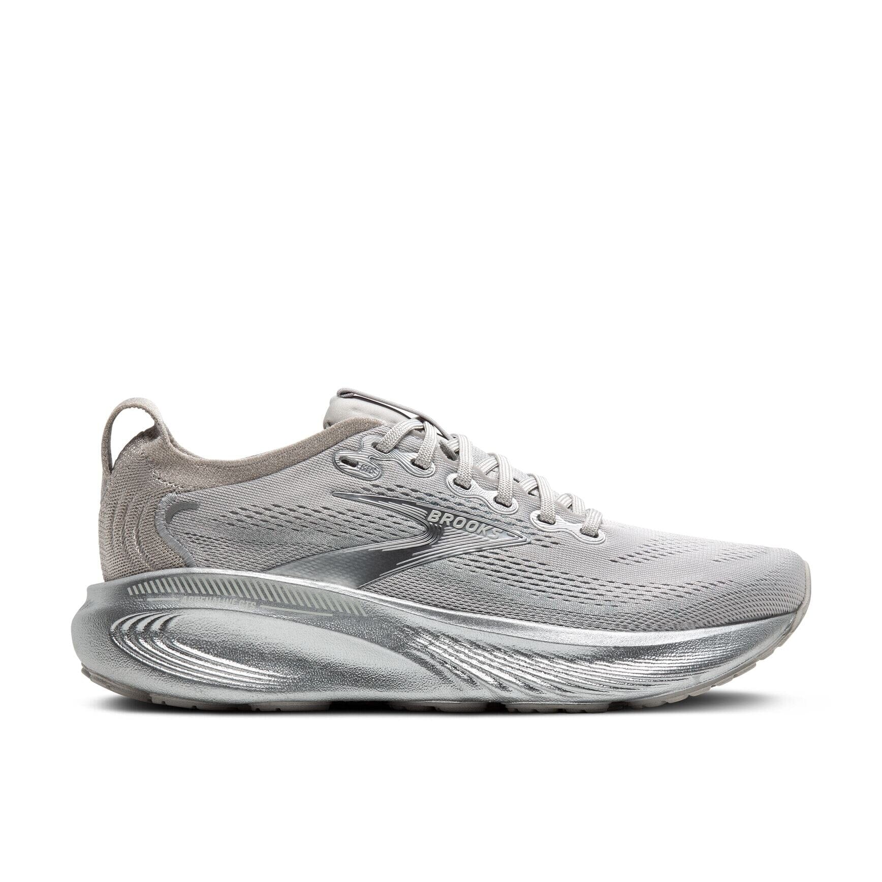 Brooks Men's Adrenaline GTS 25 Road Running Shoes Silver Anniversary Edition Medium (D) US 8