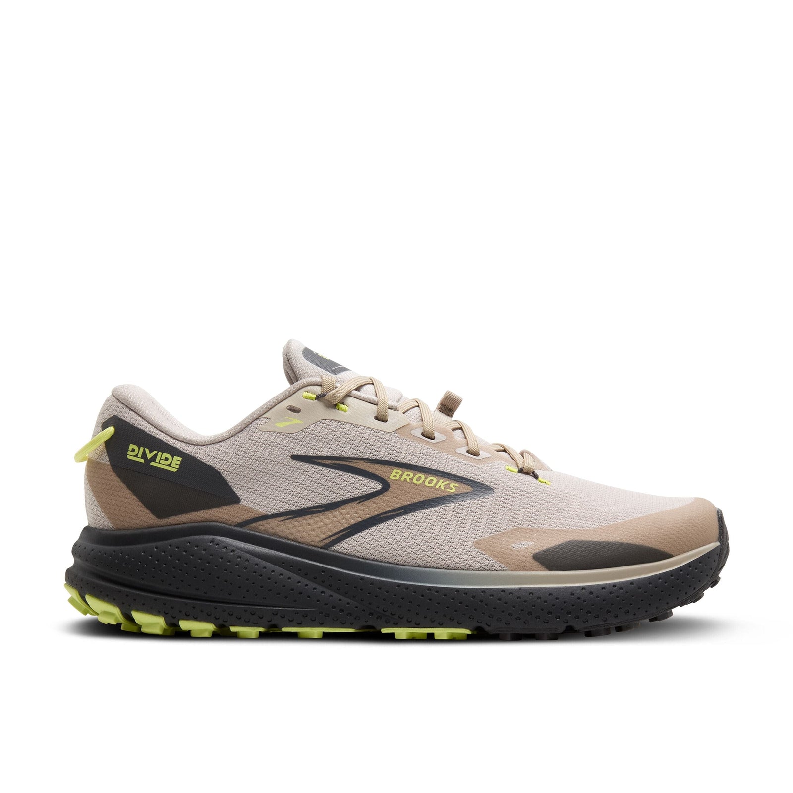 Brooks Divide 6 Men's Trail Running Shoes Chateau/Pearl/Lime Medium (D) US 8