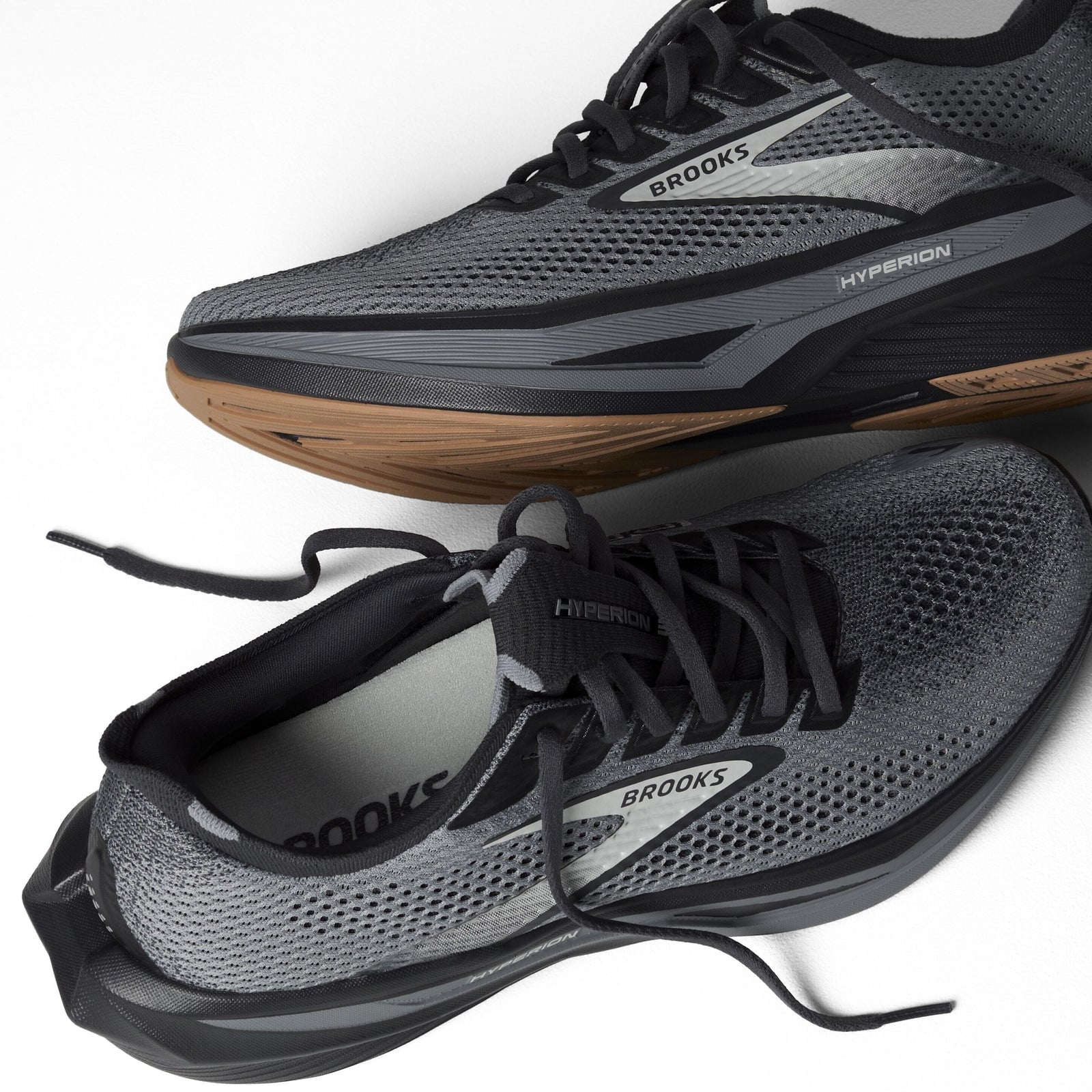 Brooks Hyperion 3 Men's Road Running Shoes Primer/Ebony/Oyster Medium (D) US 8