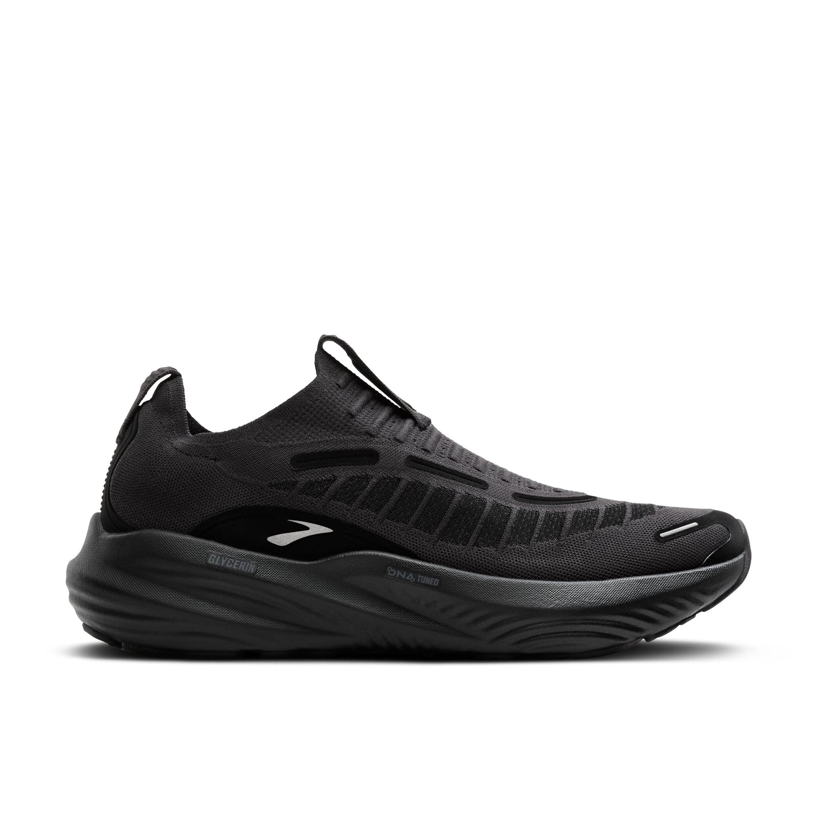 Brooks 男款 Glycerin 22 SE 公路跑鞋 - 黑色/烏木色/鍍鉻