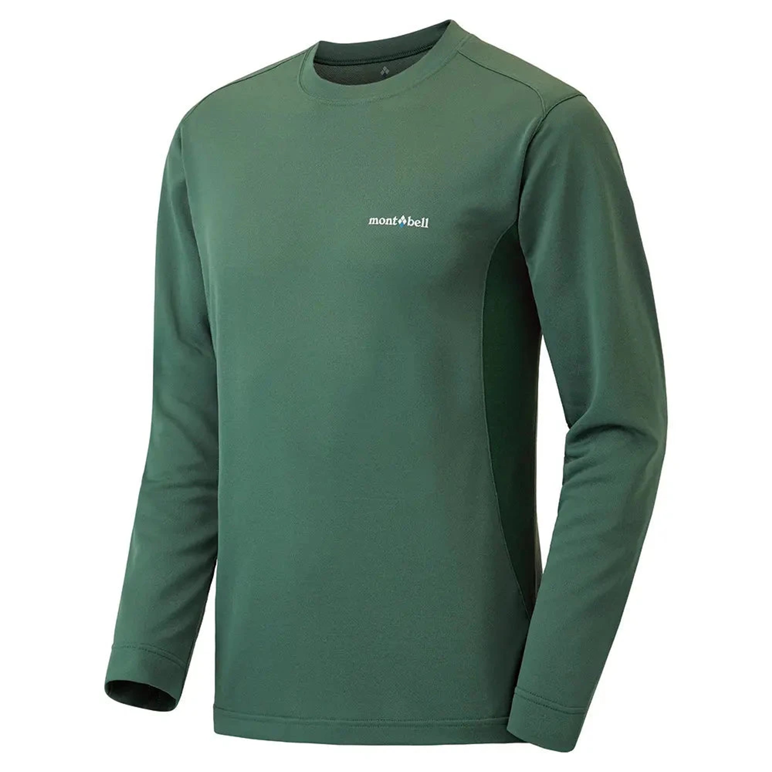 Montbell Wickron Zeo Long Sleeve T Shirt Men's Dusky Green S 