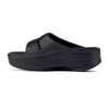 OOFOS Women's OOmega OOahh Sandal - Black 