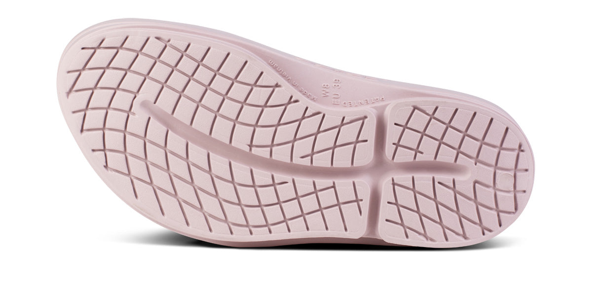 OOFOS Women's OOmega OOahh Sandal - Stardust