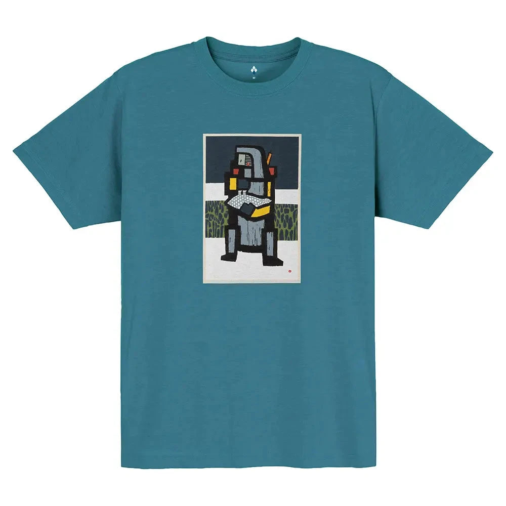 Montbell Wickron Tee Nageku Yamaotoko Blue Green S 