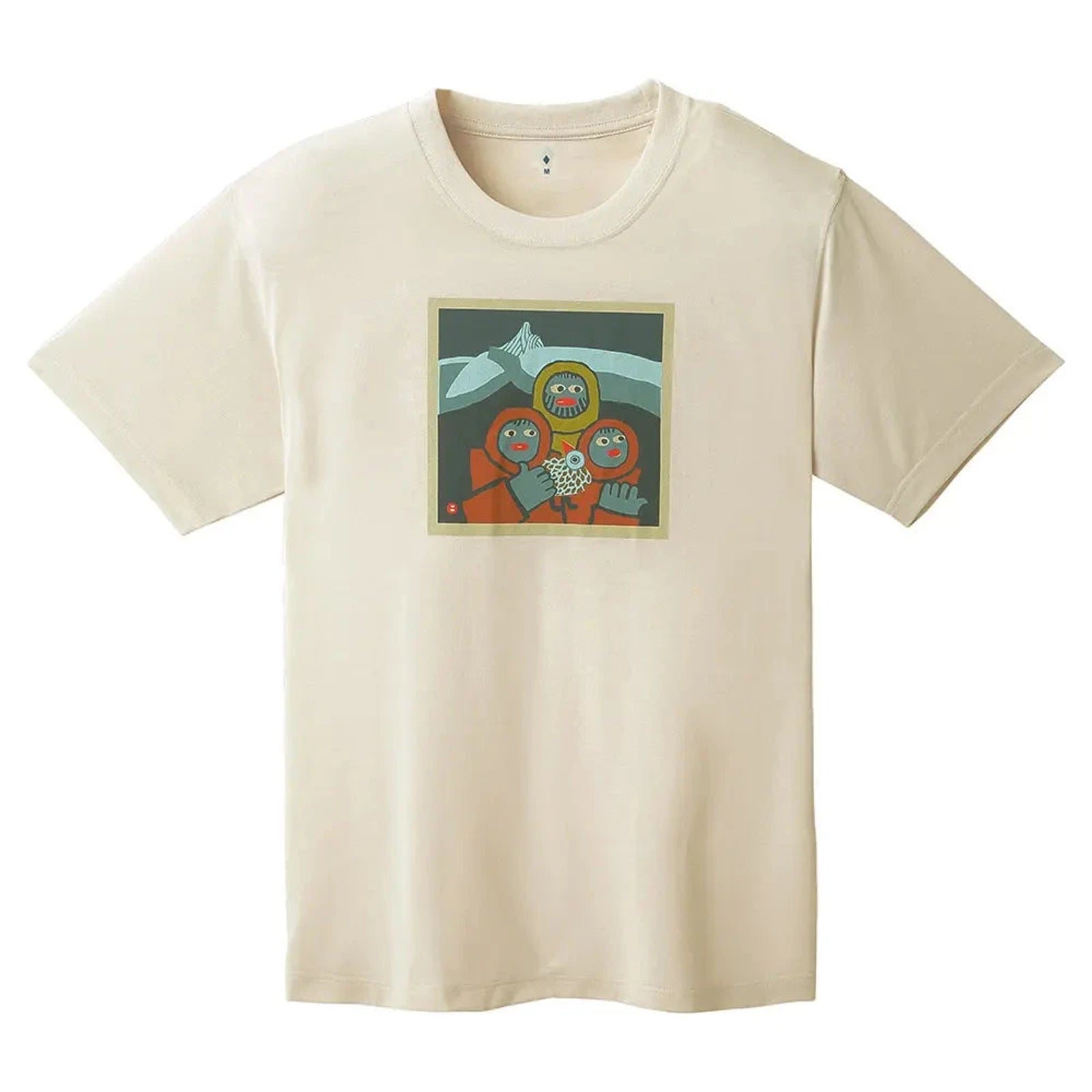 Montbell Wickron Tee Tooi Yama Unisex Ivory S 