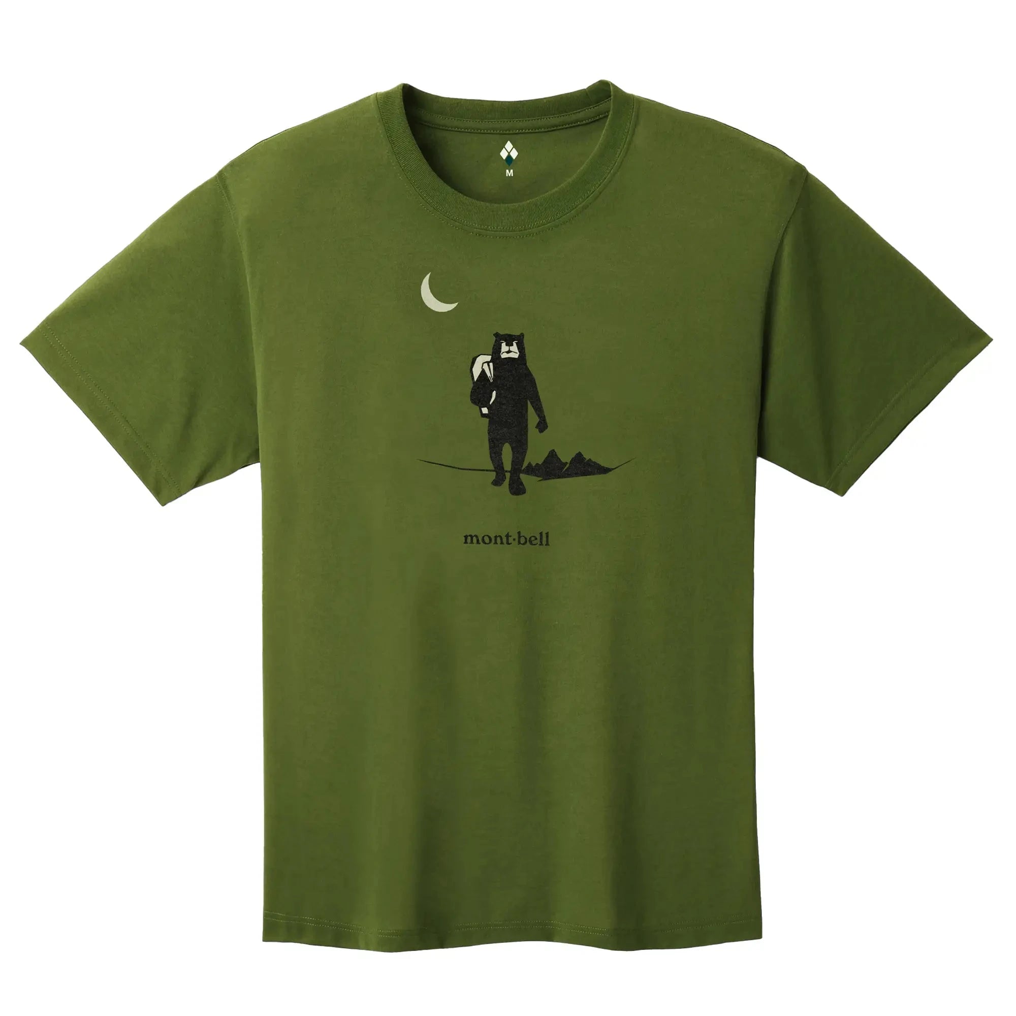Montbell Wickron Tee Moonlight Unisex Khaki S 