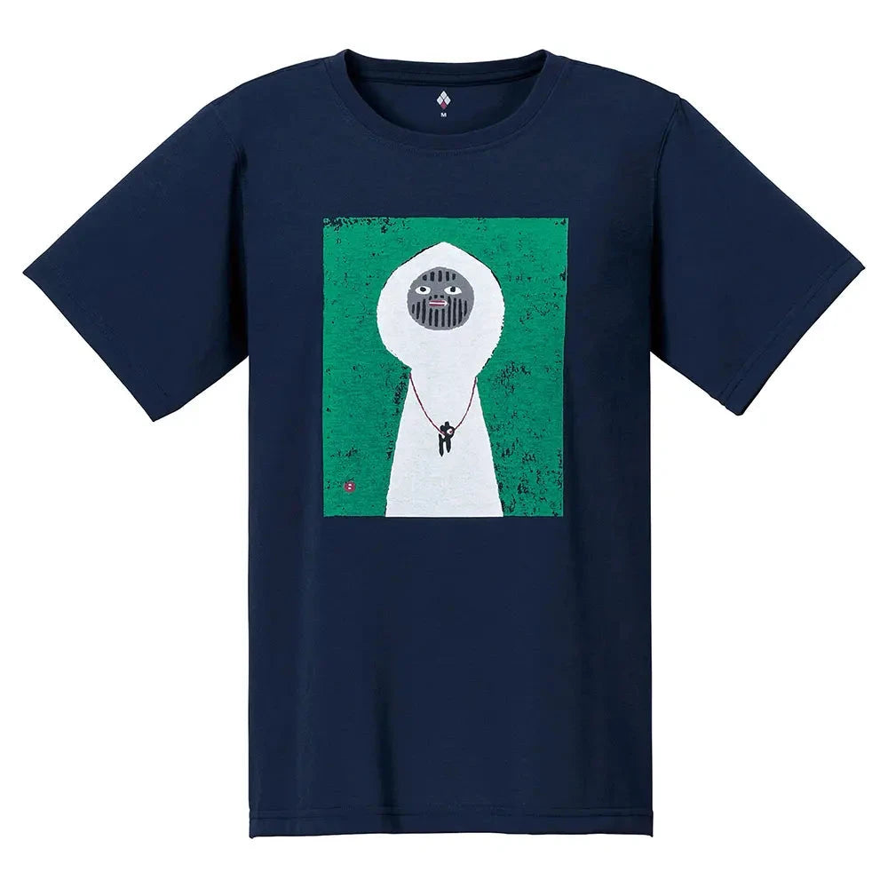Montbell Wickron Tee Shiroi Yamaotoko Women's Navy S 