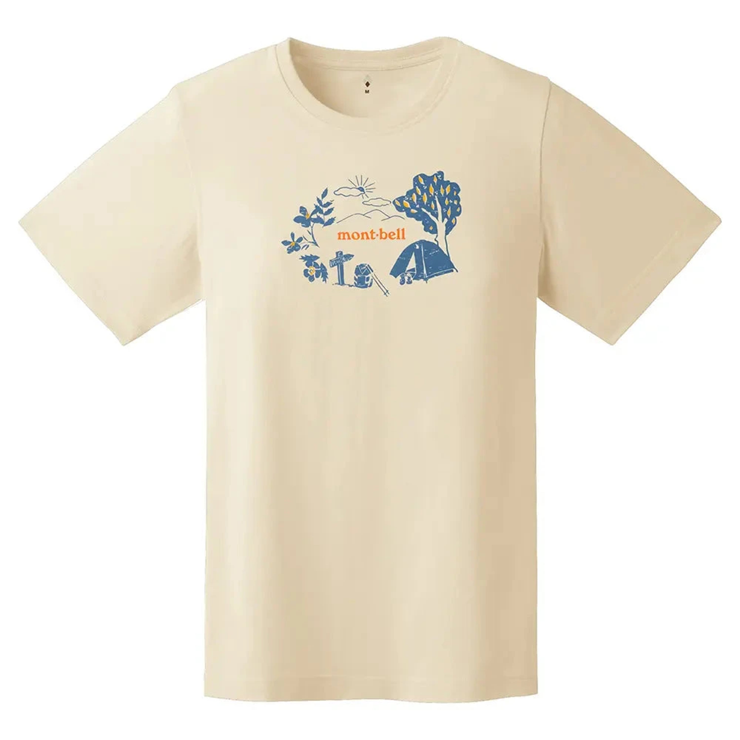 Montbell Wickron Tee Stay in a Tent Women's Ivory S 