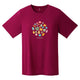Montbell Wickron Tee Mountain Leaves Women's Wine Red S 