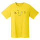 Montbell Wickron Tee Scrolls of Camping Animals Women's Yellow S 