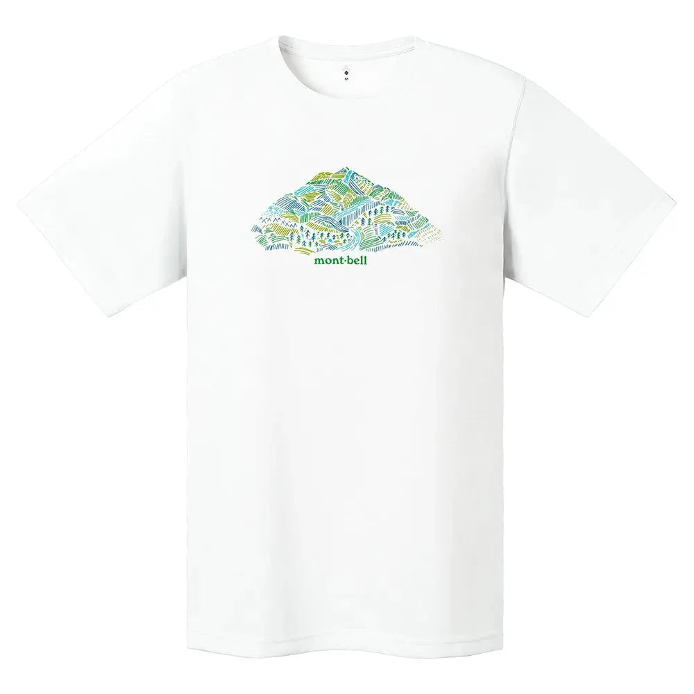 Montbell Wickron Tee SATOYAMA Women's White XS 