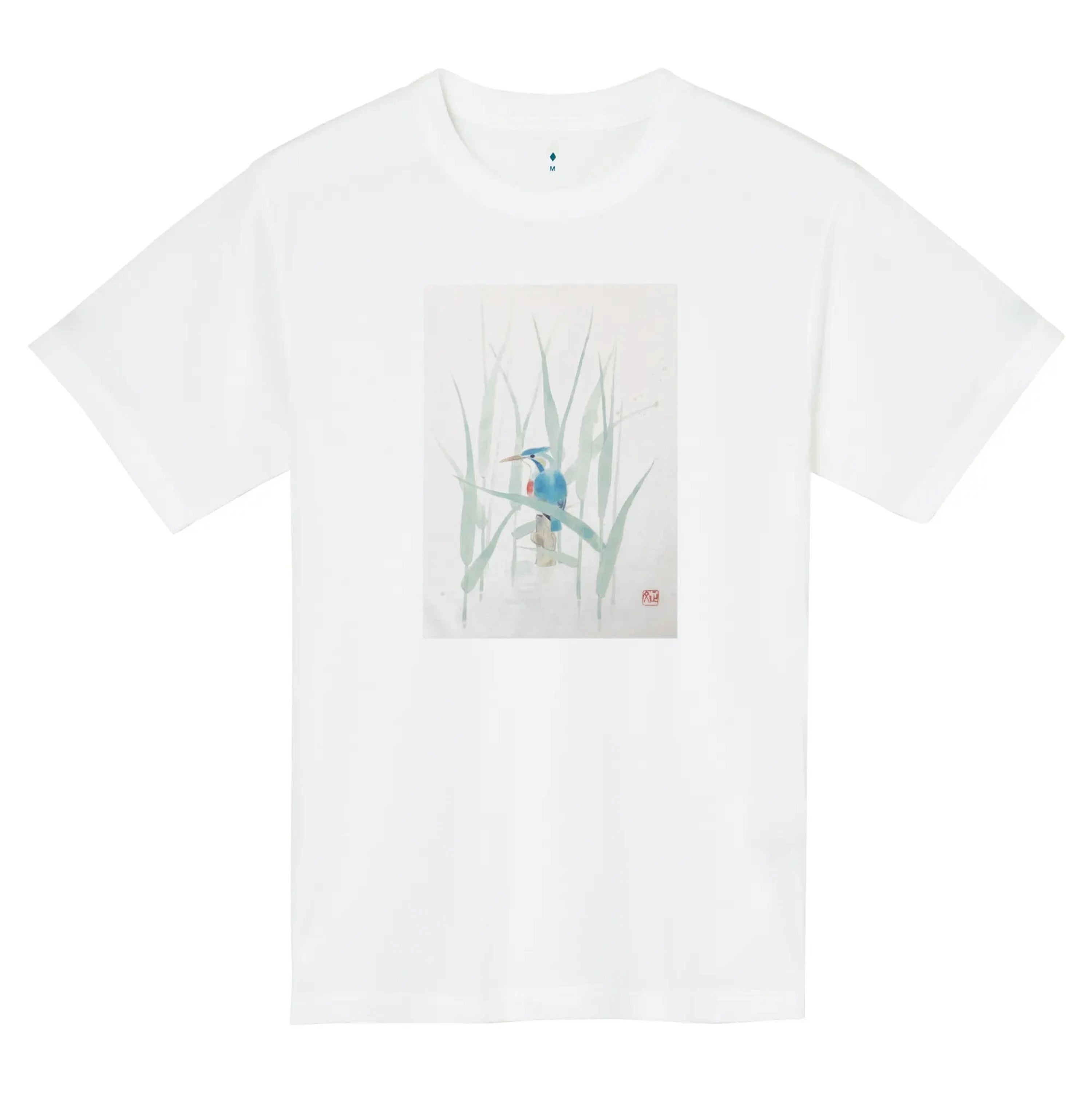 Montbell Wickron Tee Kingfisher Unisex White S 