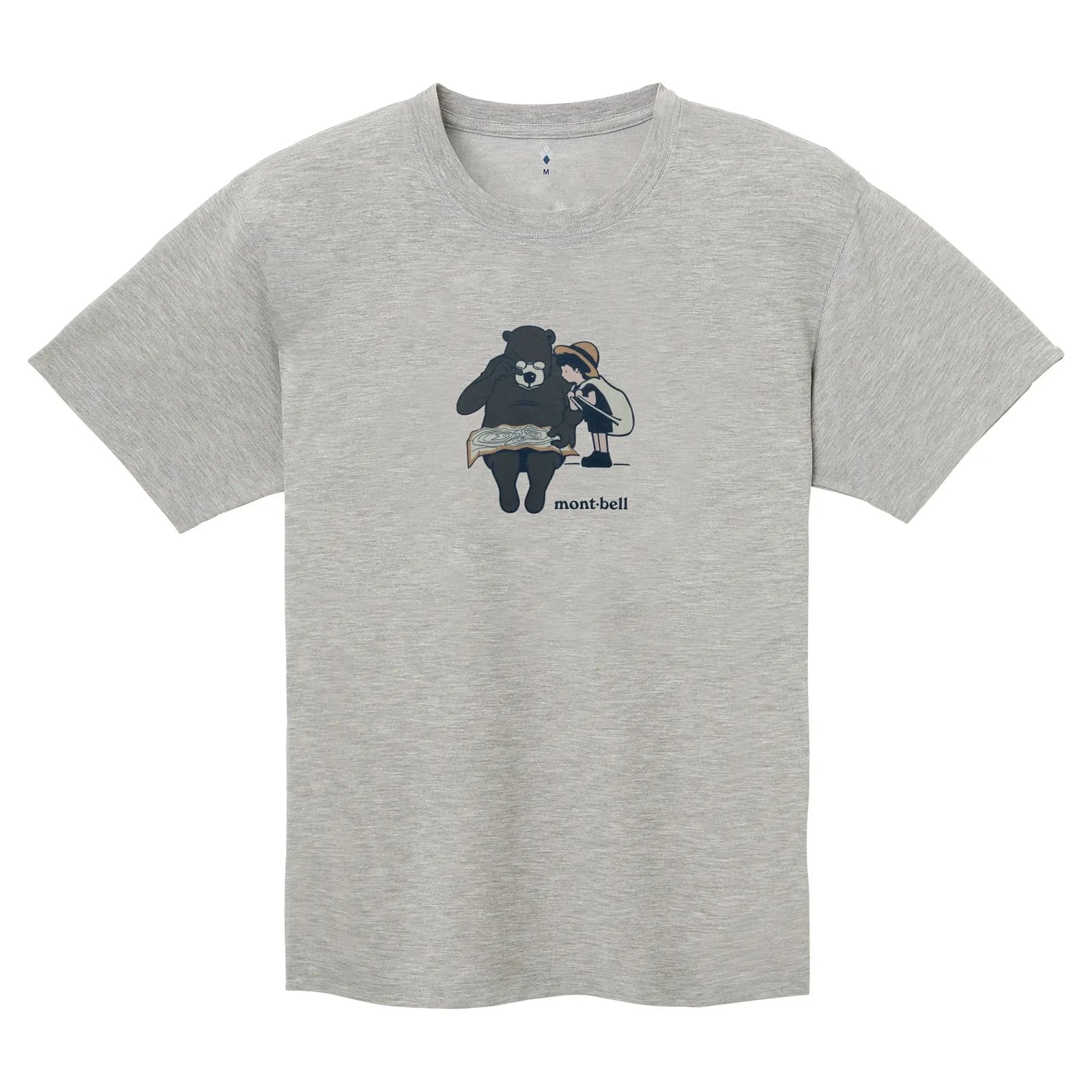 Montbell Wickron Tee Bear & Boy Unisex Orange S 