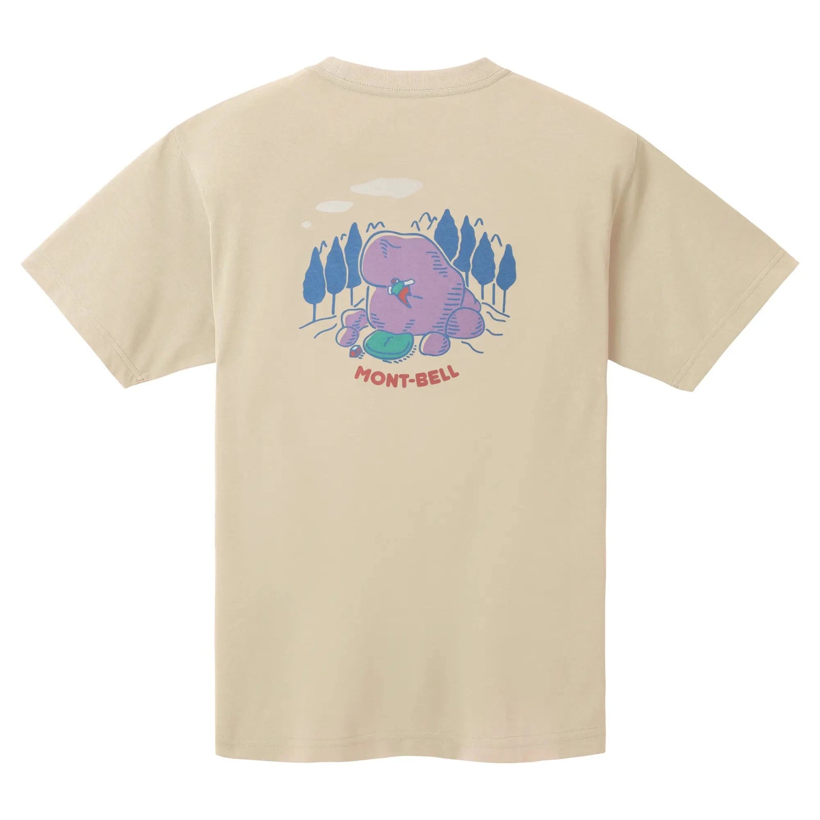 Montbell Wickron Tee Bouldering Unisex Ivory S 