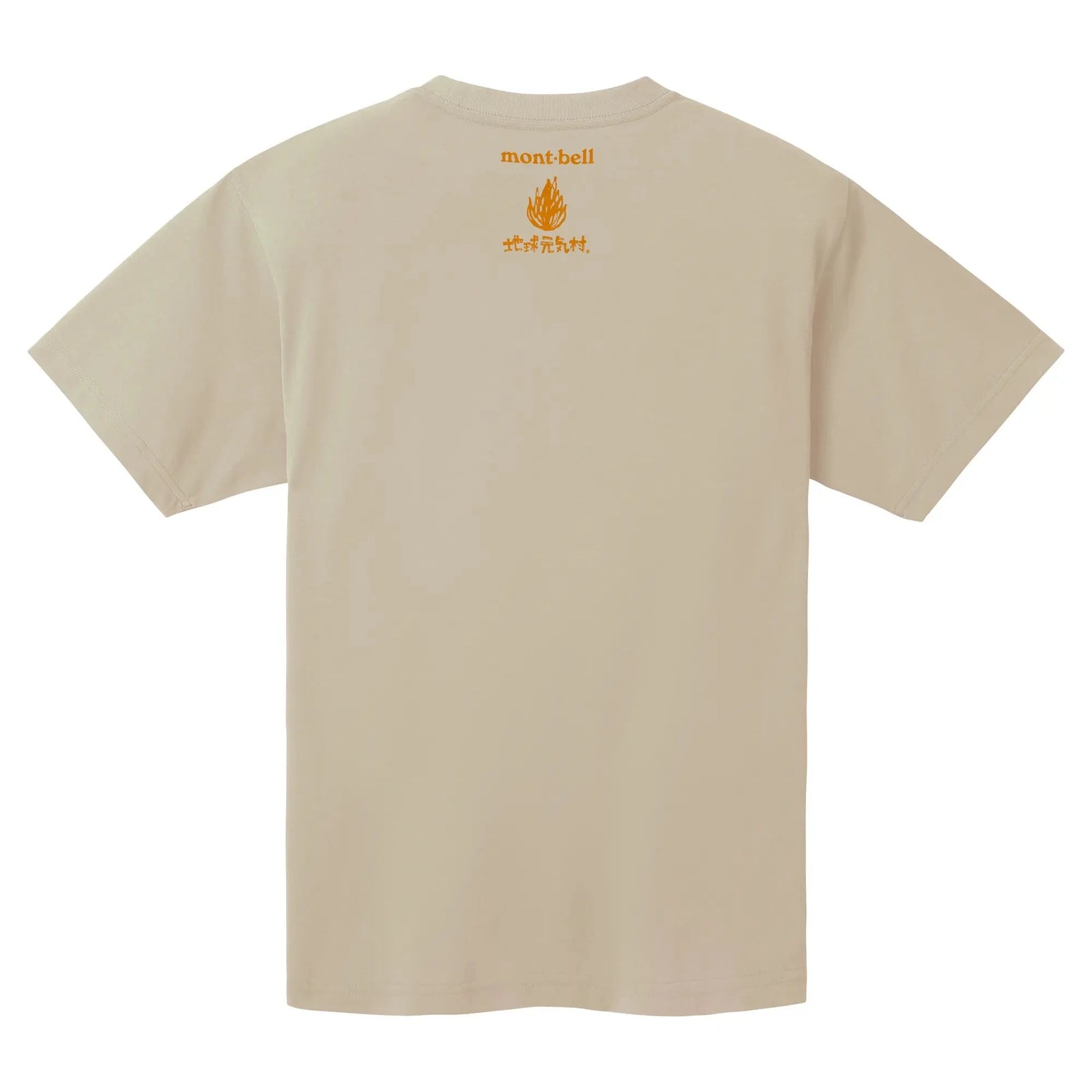 Montbell Wickron Tee EARTH Live & Love Unisex Ivory S 