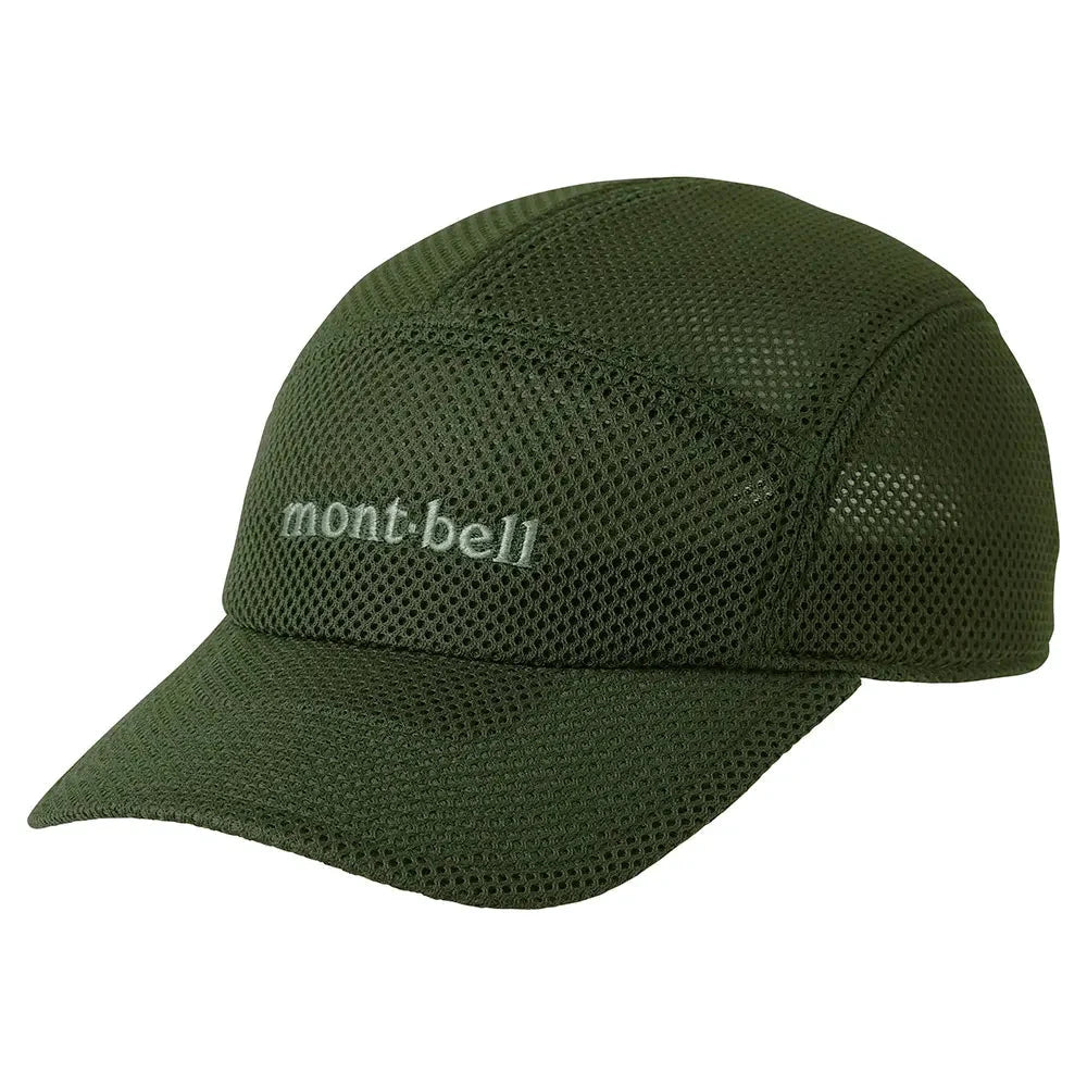 Montbell 3D Mesh Cap Khaki Green S 