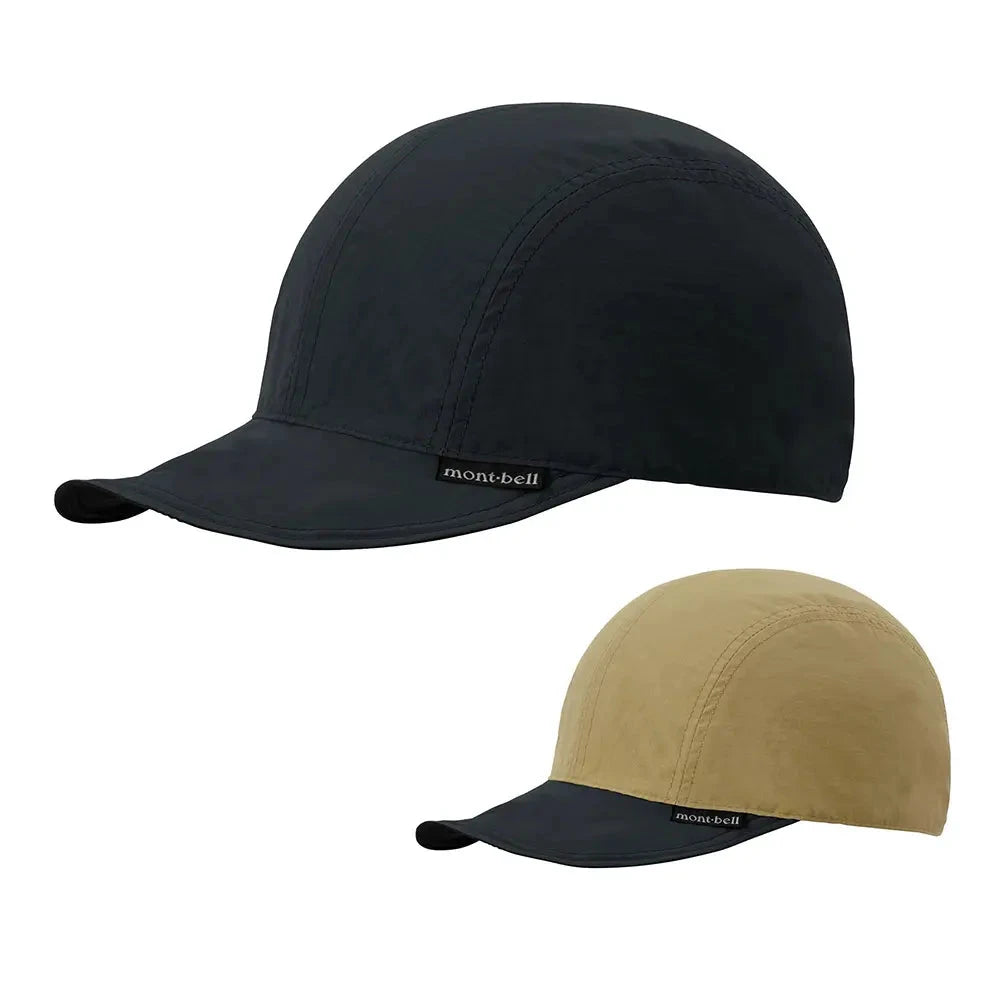 Montbell Reversible Bird Bill Cap Unisex Black 23 S 