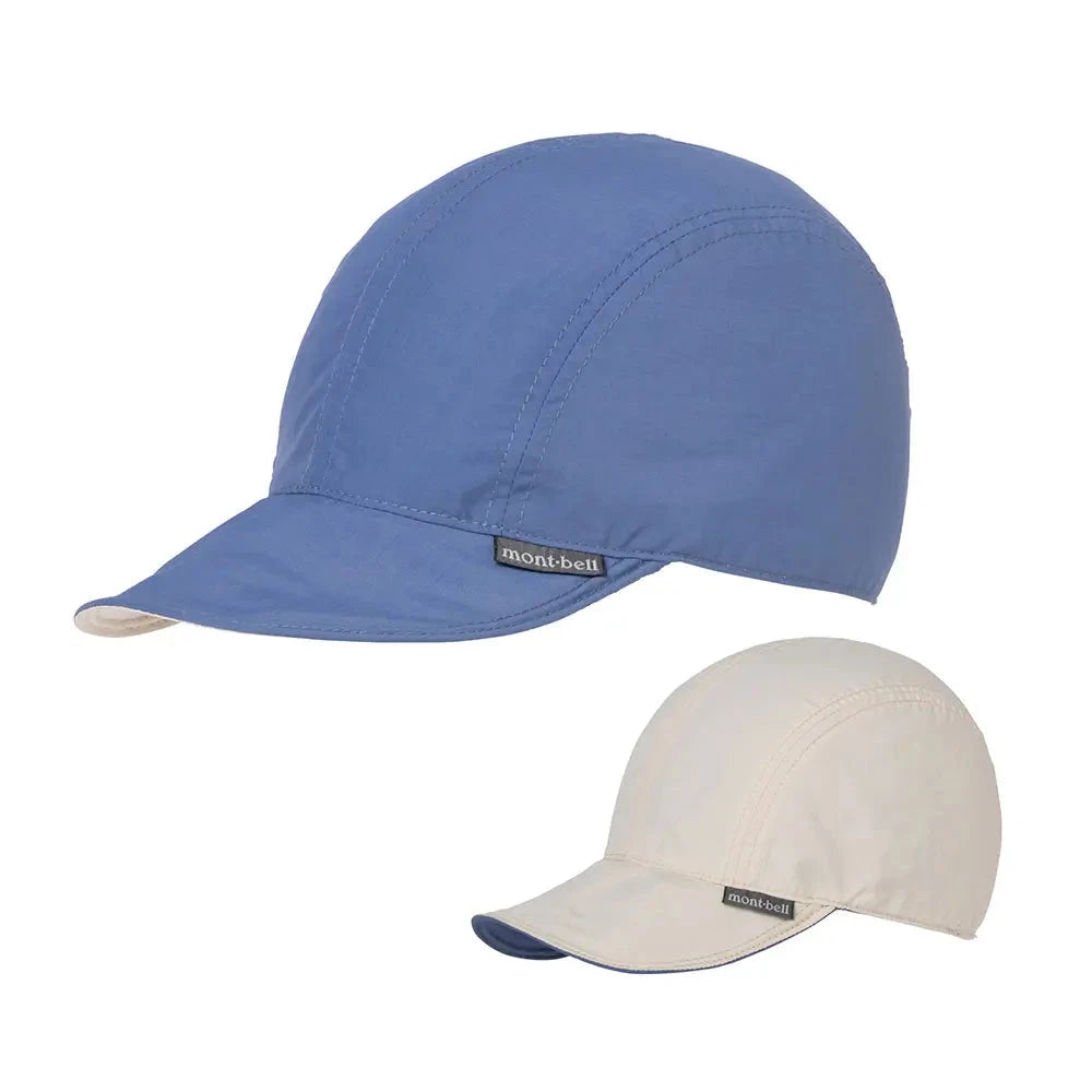 Montbell Reversible Bird Bill Cap Unisex Blue S 