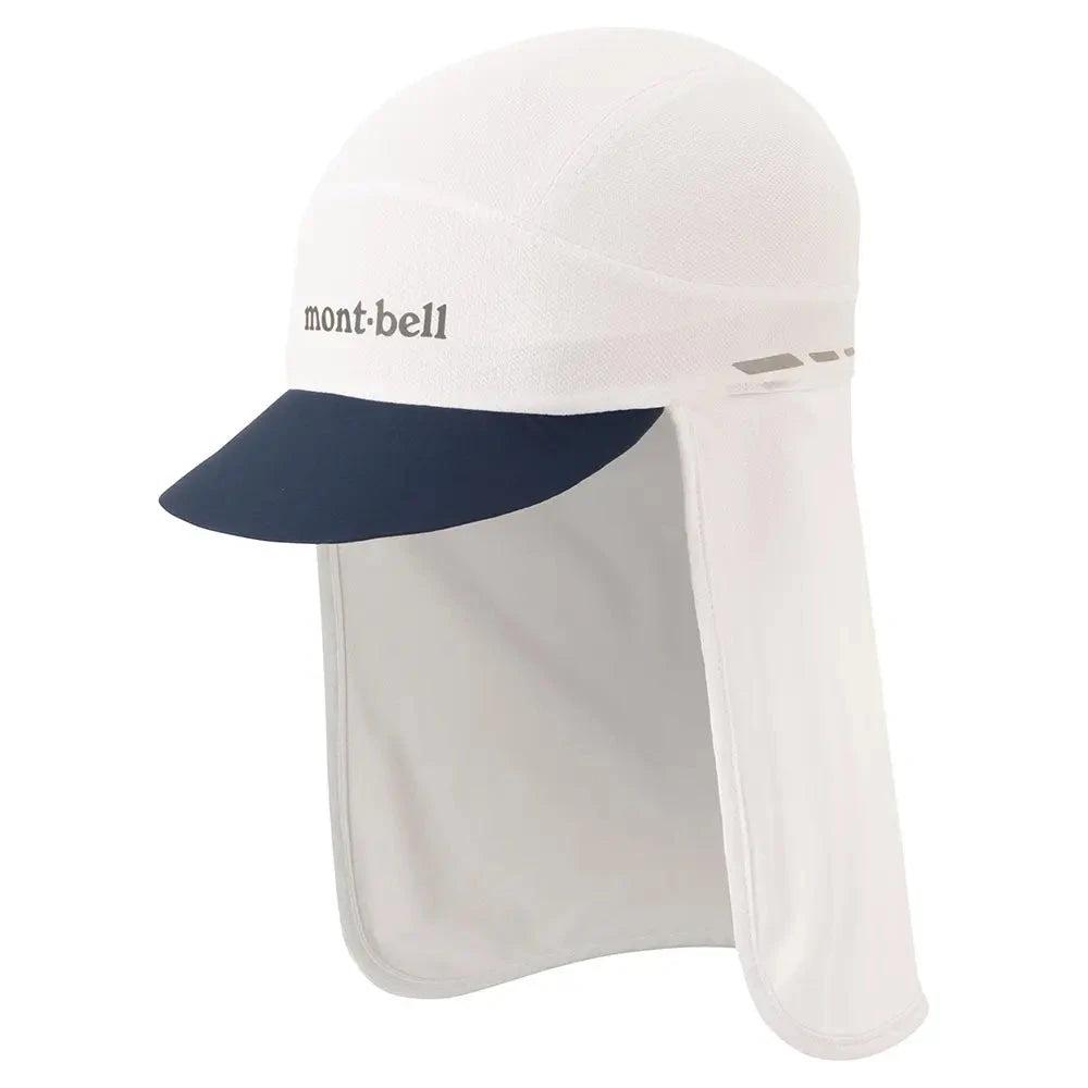 Montbell Wickron Cool Light Shade Cap Light Gray S 