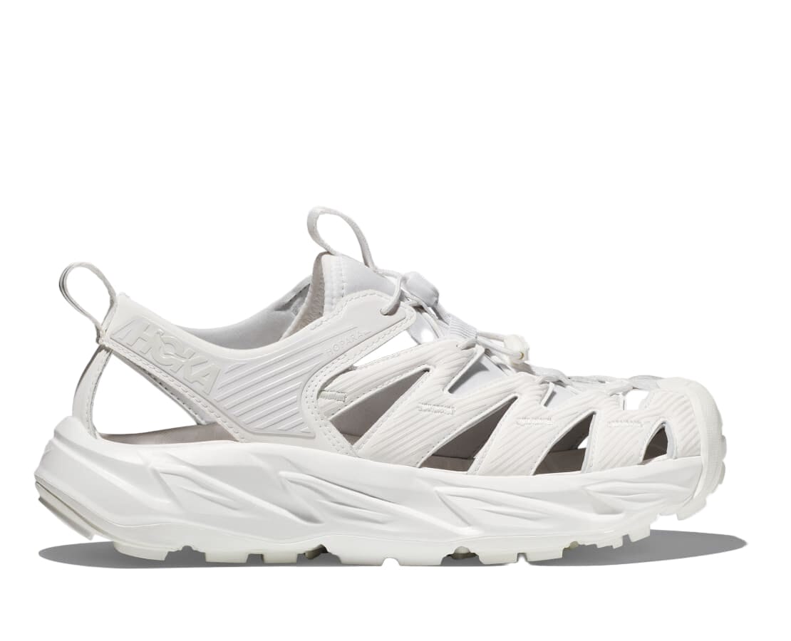 Hoka Unisex Hopara Sandals White / White US M5/W6 EU37⅓ 