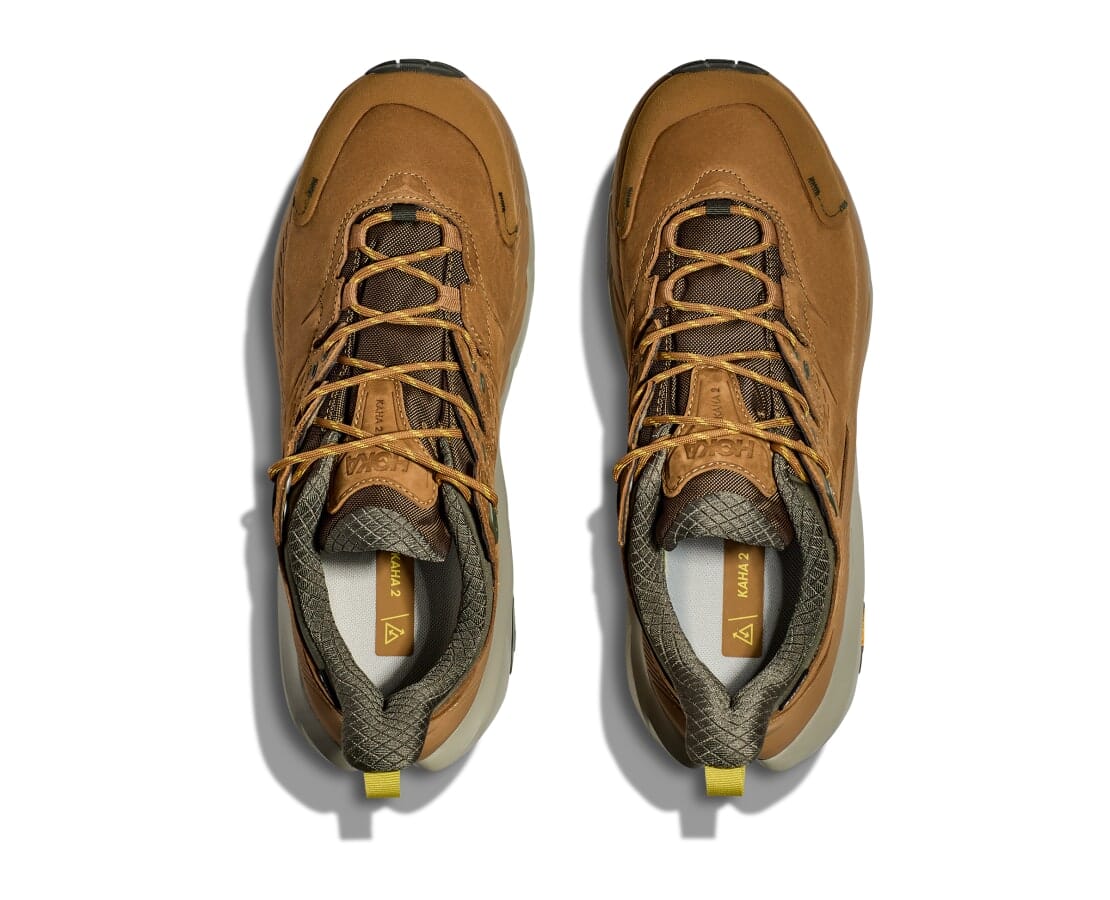 Hoka Men's Kaha 2 Low GTX Hiking Shoes Honey / Barley US 7 