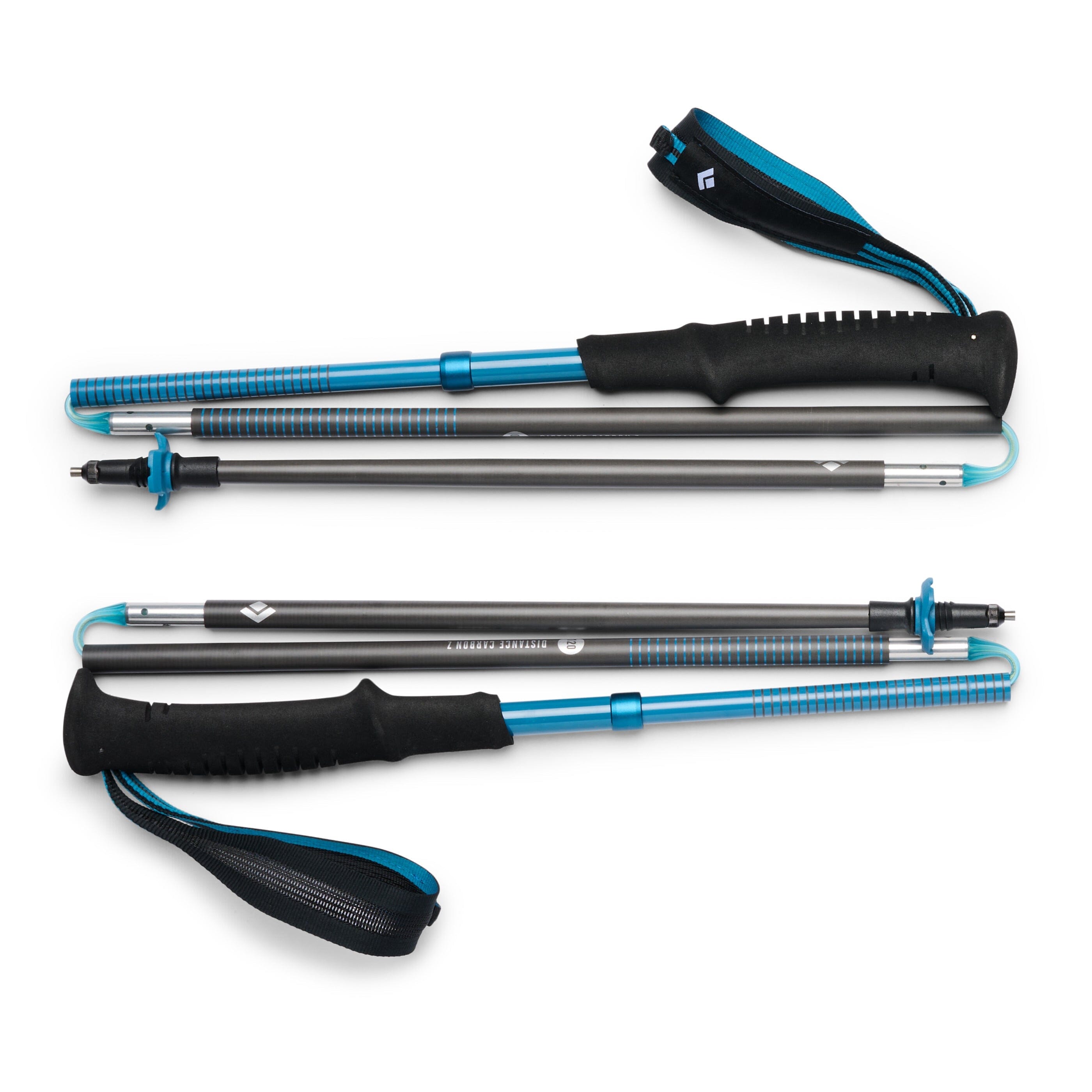 Black Diamond Distance Carbon Z Trekking Poles (1 Pair) (2025) 