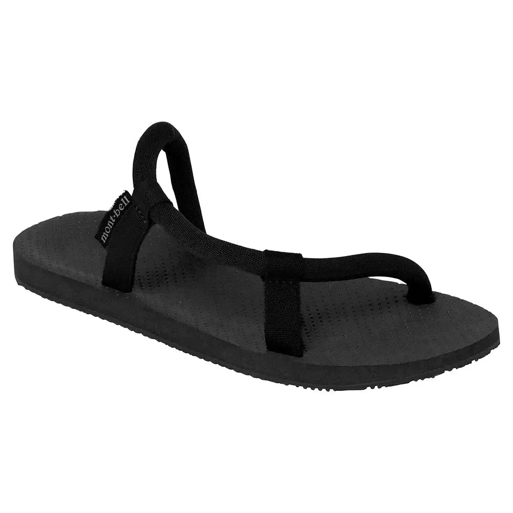 Montbell Sock-On Sandals Unisex Black New XS 