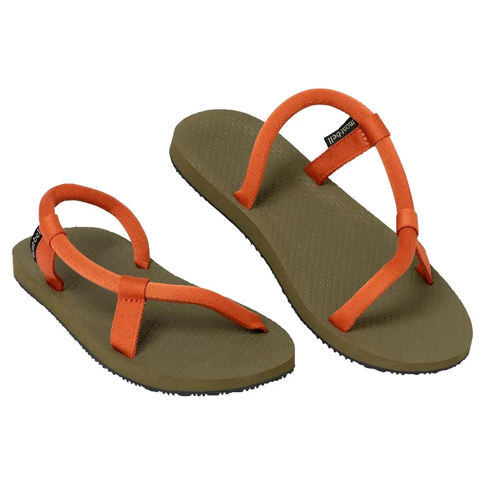 Montbell Sock-On Sandals Unisex Orange New XS 