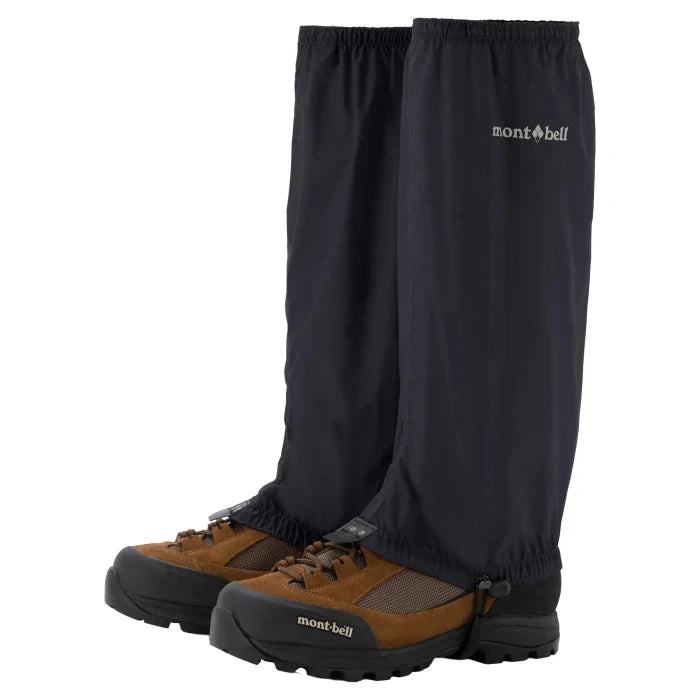 Montbell Simple Long Gaiters Black S 