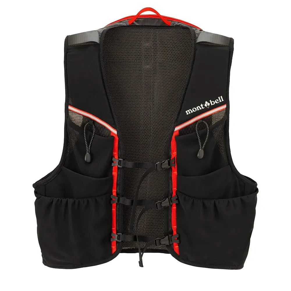 Montbell Cross Runner Vest Pack 3 Unisex Black S 