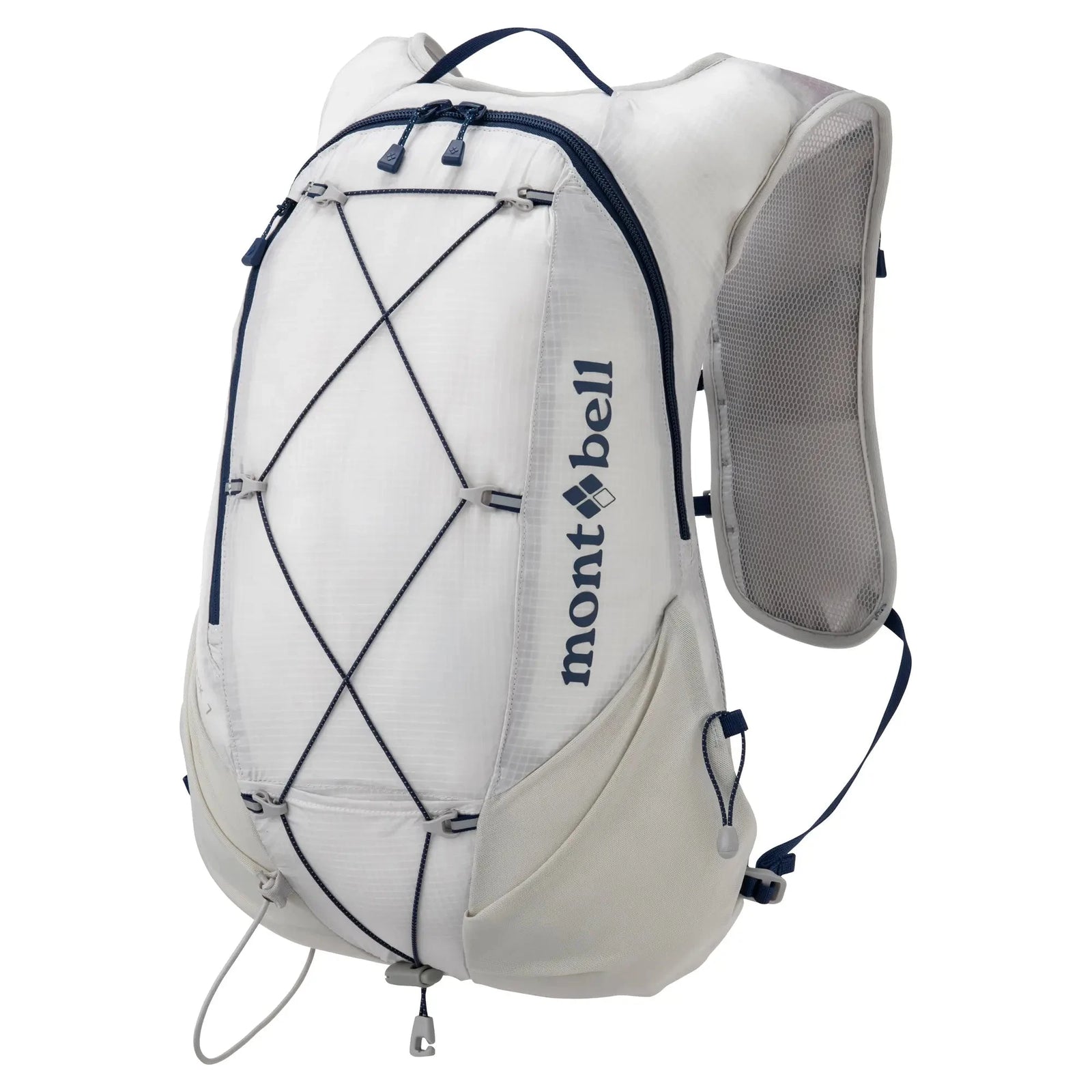 Montbell Cross Runner Pack 7 Backpack Unisex Light Gray 