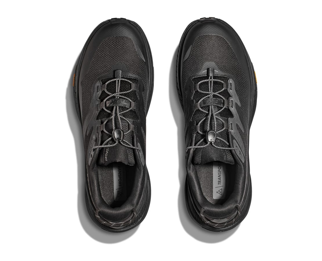 Hoka Women's Transport GTX Walking Shoes Black / Black US 7 