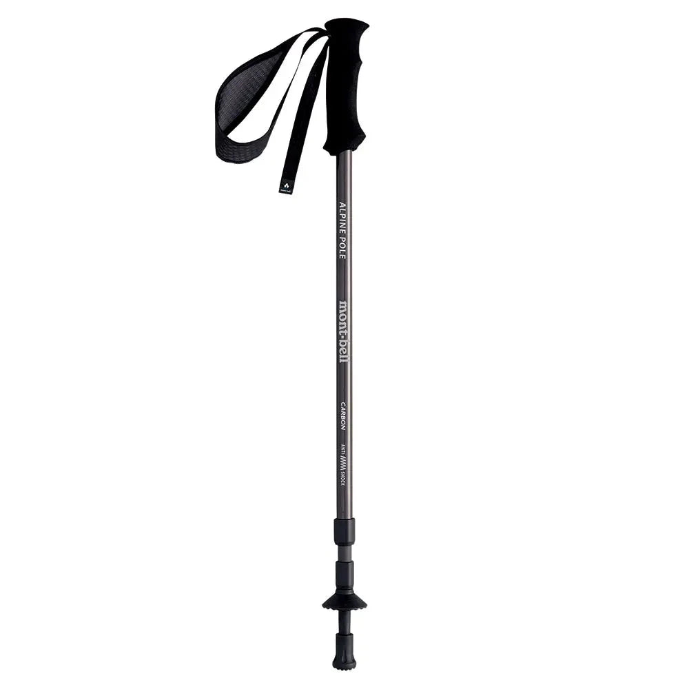 Montbell Alpine Carbon Pole Anti Shock Gunmetal 