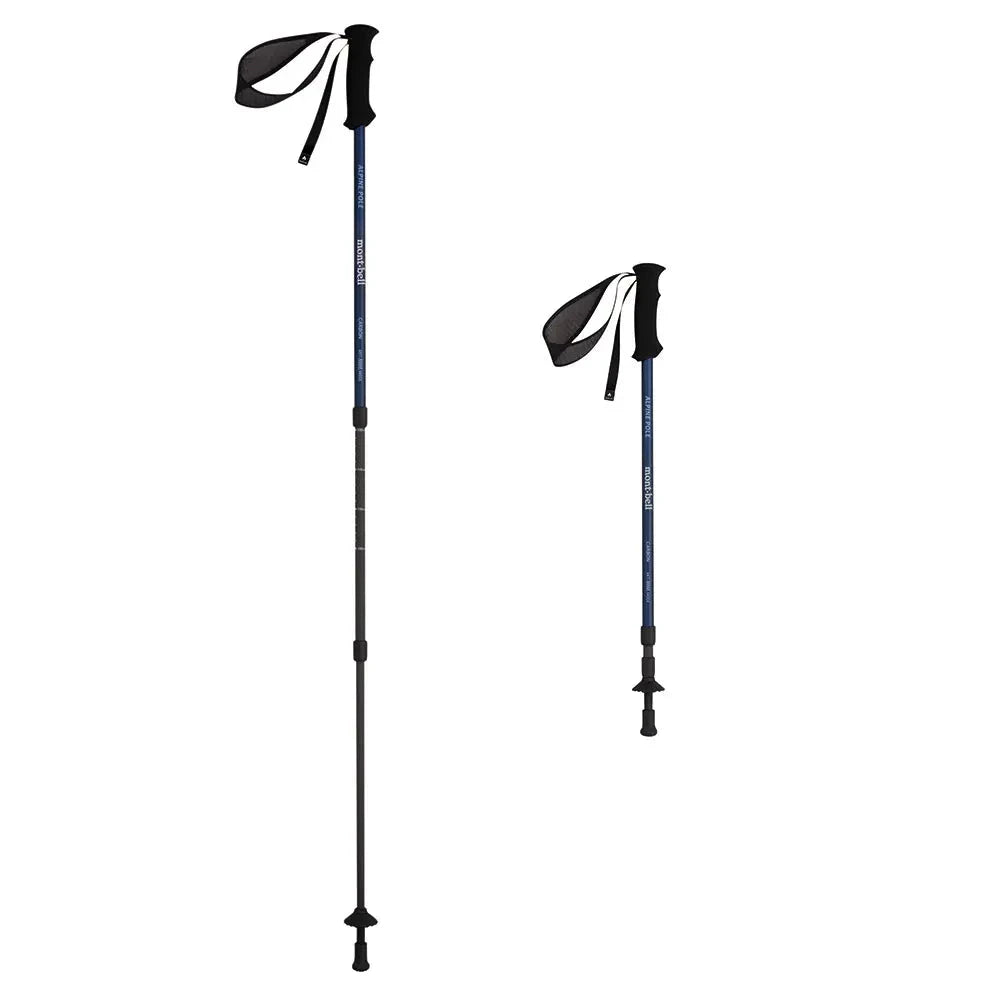 Montbell Alpine Carbon Pole Anti Shock Twilight Blue 