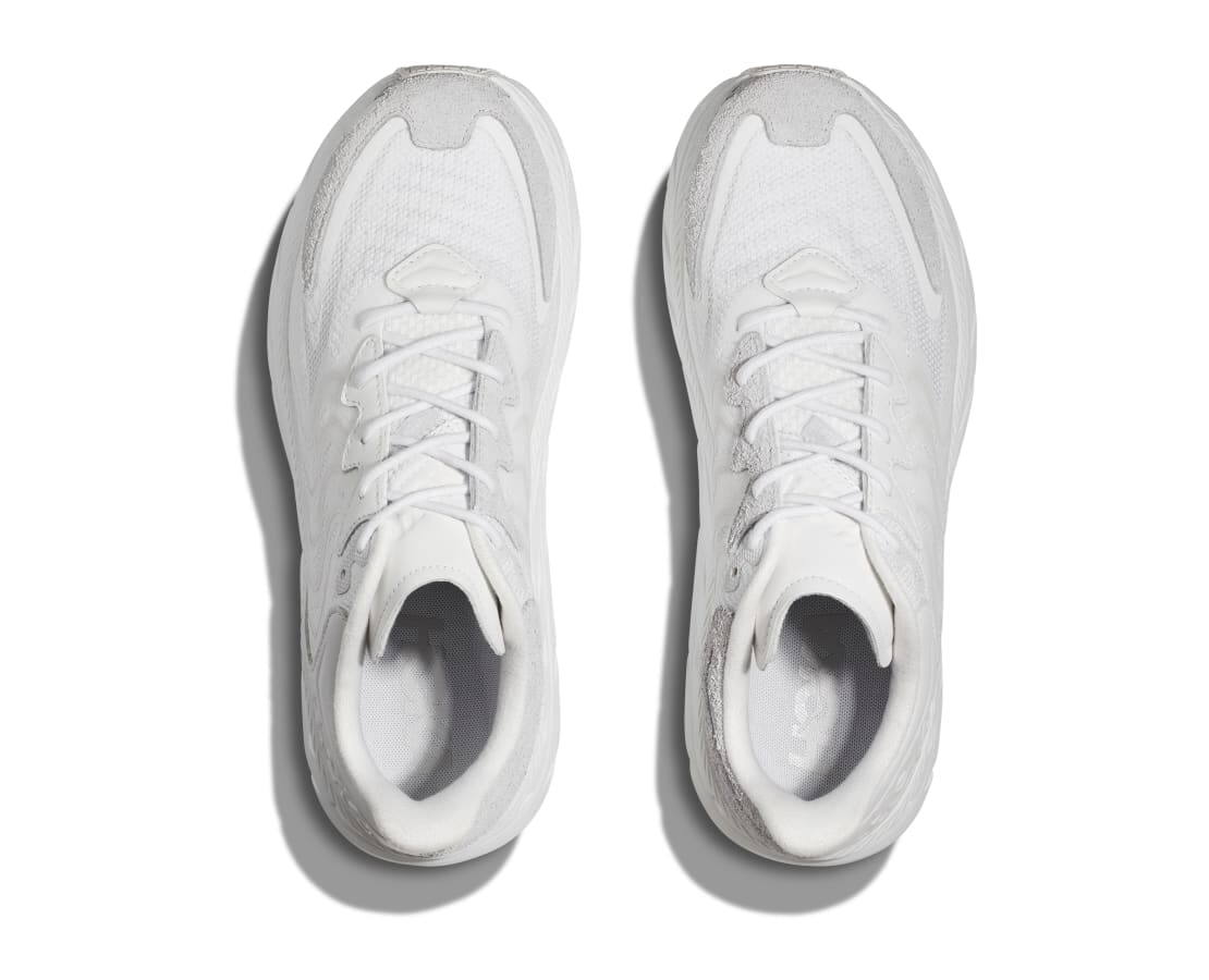 Hoka Unisex Clifton LS Road Running Shoes White / Nimbus Cloud US M10/W11 EU 44 