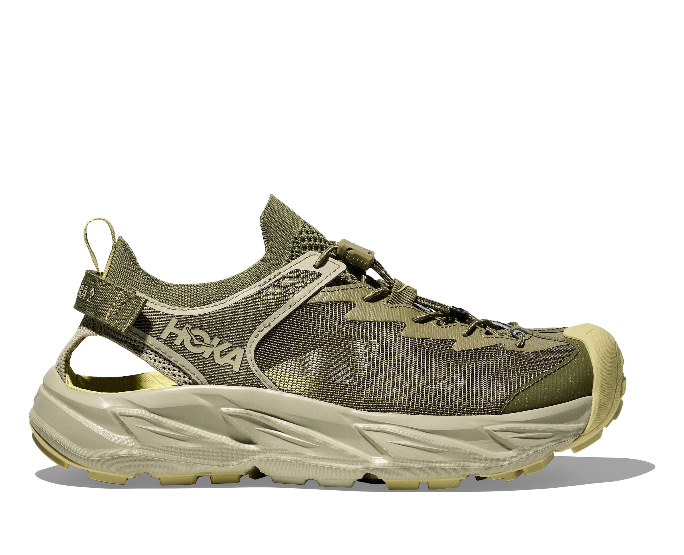 Hoka Men's Hopara 2 Sandals Wild Mushroom / Oyster Mushroom US 7 