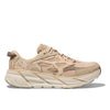 Hoka Unisex Elite Terrain System Clifton L Suede Road Running Shoes Oak / Sand / Alabaster US M7/W8 EU40 