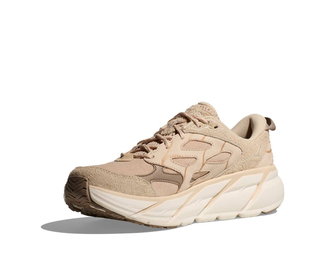 Hoka Unisex Elite Terrain System Clifton L Suede Road Running Shoes 