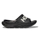 Hoka Unisex Ora Athletic Slide Sandals Black / White US M6/W8 EU38⅔ 